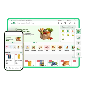 6amMart — تطبيق توصيل متكامل للمطاعم والبقالة والصيدليات
