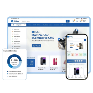 6Valley — منصة تجارة إلكترونية متعددة البائعين مع تطبيق جوال كامل